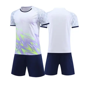 Wholesale High Quality Team Sport Club Jersey Set Custom Sublimation Football Shirts Football Uniform Men <b>Soccer</b> Wear - Product Image 3