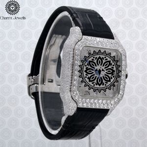 Charm_Jewells Luxury Stainless Steel Watch 42mm Analog Quartz <b>Chronograph</b> Men's Fashion Bracelet Folding Clasp - Product Image 1