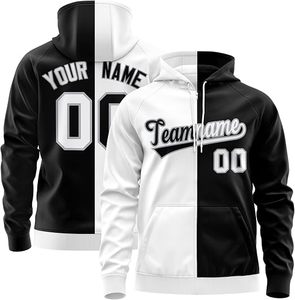 Sudadera con Capucha para Hombre, Color Morado y Negro, con Nombre y Número Personalizados, Impresión por Sublimación, Estilo Casual, Corte Regular - Product Image 3