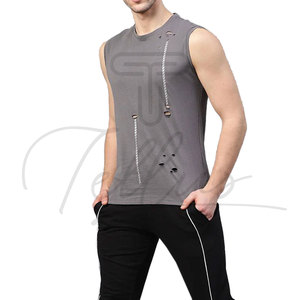 Producto Más Vendido: Camiseta sin Mangas para Hombre, de Alta Calidad, con Impresión Personalizada, para Gimnasio y Entrenamiento - Product Image 6