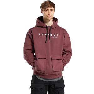 Wholesale Men's Solid <b>Black</b> Color Full <b>Zip</b> up <b>Hoodie</b> Sweatshirts Streetwear High Quality Oversized <b>Zip</b> up <b>Hoodie</b> Custom logo - Product Image 6