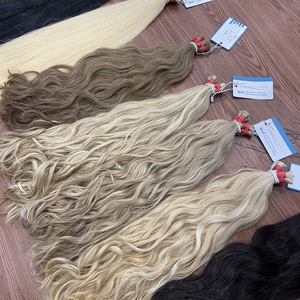 Gran Stock Disponible, Extensiones de Cabello Ondulado de Lujo, Muy Alta Calidad, Color Claro, Sin Desprendimiento, Calidad Superior - Product Image 2