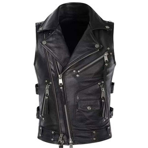 Salva - Chaqueta de Cuero para Mujer, Transpirable, Cuello en V, Cierre de Cremallera, Decoración Casual, Largo Regular, Color Sólido, Relleno de Poliéster 160g - Product Image 1