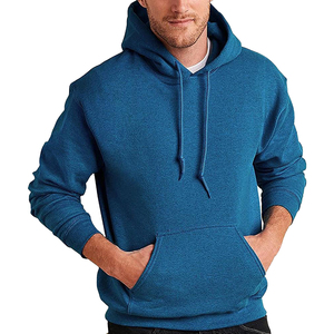 320 GSM 100% Cotton Vintage Fitness Zipper-Up Solid Digital Printing Custom Logo Winter Gym <b>Black</b> Hoodies <b>Men</b> - Product Image 2