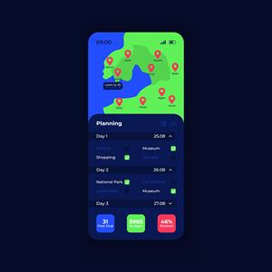 การพัฒนาแอปบันทึกการเดินทางระดับมืออาชีพ |   สมุดบันทึกการวางแผนการเดินทางพร้อมระบบติดตามตำแหน่ง |   โซลูชันประสิทธิภาพสูง - Product Image 3