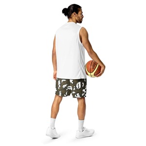 Shorts pour hommes à taille haute, élastiques, respirants, à séchage rapide, en coton et polyester, imprimés sur mesure, pour l'été, décontractés, pour la gym et le basketball - Product Image 5
