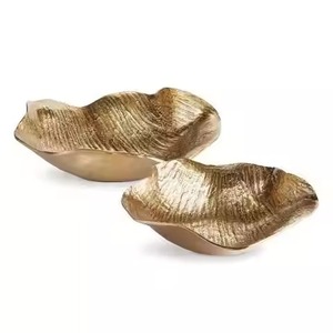 Luxury Metal Dry Fruit Bowl Snack Serving Dish Decorative Table Centerpiece Wedding Party Home Use - Product Image 4