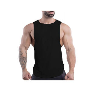 Moisture Wicking Gym Tank Top <b>Men</b> Lightweight Muscle <b>Singlet</b> Custom Logo Workout Sleeveless Shirt Training Fitness Apparel - Product Image 4