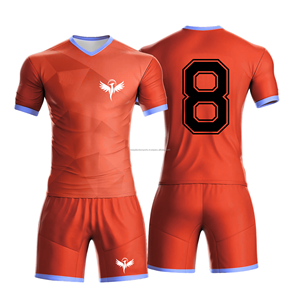 Camiseta de fútbol barata de alta calidad Uniformes De Futbol Club conjuntos de uniformes de fútbol Kit de camiseta de fútbol sublimación personalizada traje de fútbol - Product Image 5