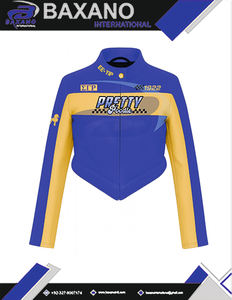 Chaqueta de Cuero PU de Alta Calidad para la Hermandad Sigma Gamma Rho SGR, Corte Ajustado, Estilo Racing, Personalizable con Cualquier Logotipo - Product Image 5