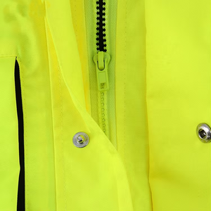 2026 Hi Vis Work Wear Custom Winter <b>Worker</b> Reflective Safety Workwear High Visibility Waterproof <b>Jacket</b> - Product Image 6
