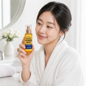 Brume d'adénosine hydratante pour le visage, spray léger pour le visage, soin lissant pour la peau, brume éclaircissante pour le visage, brume à l'acide hyaluronique nano - Product Image 5