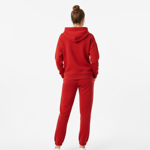 Survêtements d'hiver pour femmes, grande taille, à capuche, séchage rapide, polyester et coton, logo personnalisé, pantalon de survêtement, ensemble de jogging pour la course à pied et les activités de plein air - Product Image 4