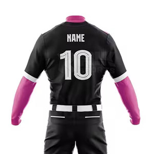 Uniforme de baseball, vêtements de sport légers, tissu respirant, tenue d'équipe confortable, look élégant, uniforme de baseball - Product Image 5