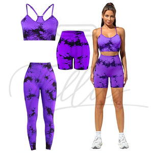 Nuevo Conjunto de Yoga de 3 Piezas para Mujer, Diseño de Última Moda, Alta Calidad, Conjunto de Yoga para Mujer al por Mayor - Product Image 2