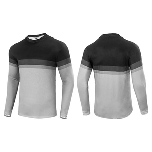 Wholesale Polyester Sublimation BMX Jersey <b>Shirts</b> Long Sleeve Motocross Clothing for Adults Waterproof Breathable Low Price - Product Image 1