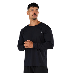 T-shirt de sport à manches longues pour homme, respirant, léger, pour la salle de sport, la remise en forme et l'entraînement - Product Image 4