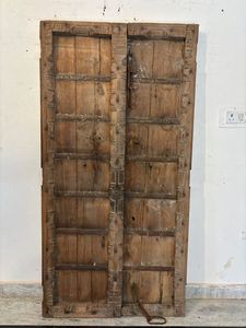 Paneles de Puerta de Madera Maciza Antiguos con Marco Tallado a Mano, Ecológicos, para Dormitorio, Sala de Estar, Muebles para el Hogar - Product Image 6
