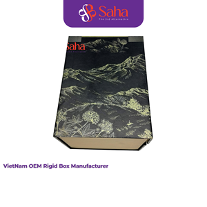 Cajas de Regalo Personalizables con Estampado en Relieve de Lámina Dorada, Papel Kraft Vietnamita, Laminación Mate, Hechas a Mano, Reciclables y Biodegradables - Product Image 6