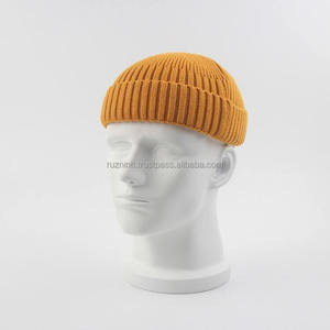High Quality 3D Embroidery Knit Beanie <b>Hat</b> <b>Winter</b> Warm Breathable Waterproof Stretchable Customizable Unisex Cap for Wholesale - Product Image 3