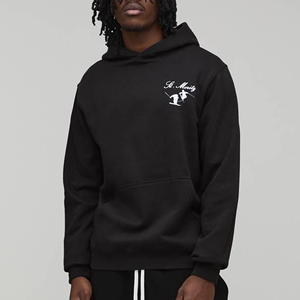 DTF Custom <b>Men's</b> Hoodie Personalized Graphic Pullover Sweatshirt OEM Printed Hooded Streetwear Casual <b>Top</b> for <b>Men</b> <b>Long</b> <b>Sleeve</b> - Product Image 2