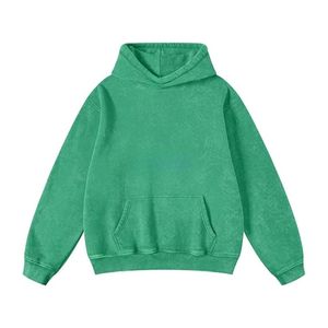 Vente Flash : Sweat à Capuche Oversize Respirant pour Femme, Personnalisé, Délavé à l'Acide, Épaules Tombantes, Épais, Hiver, Chaud, Coupe-Vent, Qualité Supérieure - Product Image 3