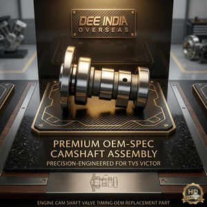 Conjunto de árbol de levas para motocicleta TVS Victor |   Eje de levas del motor, pieza de repuesto OEM para sincronización de válvulas - Product Image 2