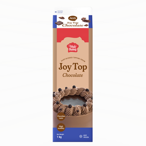 ครีมเทียมฮาลาลขายดีแบบขายส่งสำหรับเบเกอรี่ ใช้กับช็อกโกแลตผสมนม ยี่ห้อ Joy Top ขนาด 1 กก. รับผลิตแบบ OEM/ODM - Product Image 1