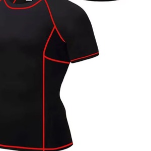 Men's Rash Guard Compression Top Quick Dry Anti-Bacterial Features for Water Sports <b>Surfing</b> Swimming - Product Image 2