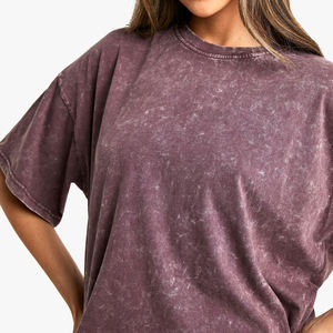 เสื้อยืดสตรีทแวร์ลำลองทรงหลวมแบบสั่งทำพิเศษ เป็นมิตรกับสิ่งแวดล้อม น้ำหนักเบา คุณภาพสูง ผลิตจากผ้าโพลีเอสเตอร์/คอตตอนเจอร์ซีย์ พิมพ์ลาย - Product Image 2
