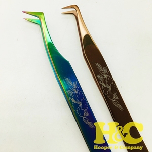 Nouvelle Arrivée Pince à Cils Multi-usage en Acier Inoxydable Durable pour Extensions de Cils en Vison, Personnalisable - Product Image 1