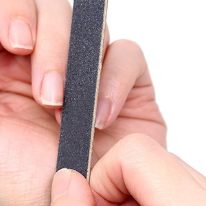 Lima de uñas profesional de doble cara, herramientas de manicura, limas de uñas de madera, grano 80/80, para salón de uñas, alta calidad, para acero inoxidable. - Product Image 3