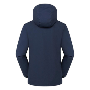 Vestes de pluie pour hommes au design personnalisé, imperméables, coupe-vent, softshell, avec capuche, pour la course à pied, la randonnée, le cyclisme - Product Image 2