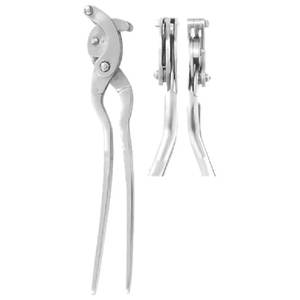 Herramienta de Castración de Acero Inoxidable, Emasculador Veterinario Duradero, Castración de Ganado sin Sangre, Patrón SERRA de 14 Pulgadas - Product Image 6