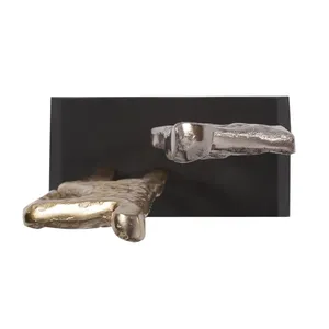 Escultura Metálica Decorativa de Lujo, Decoración Interior Premium para Hogares de Lujo Contemporáneos, Villas y Apartamentos Premium - Product Image 1