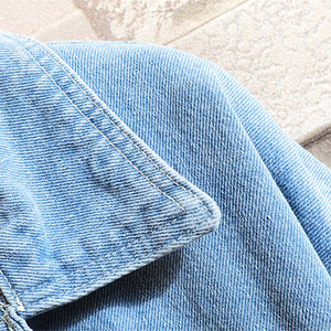 Sudaderas de mezclilla para hombre al por mayor, color azul cielo, de secado rápido, estilo urbano, sudaderas de mezclilla para hombre adulto con diseño y talla personalizados - Product Image 5