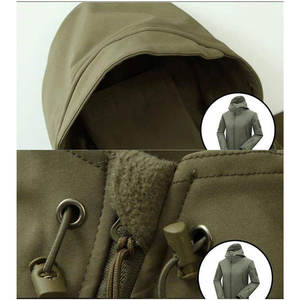 Nouvelle veste en polaire sherpa sur mesure, couleur unie, fermeture éclair, coupe ample, manches longues, veste sherpa pour homme, chaude, douce, hiver - Product Image 4