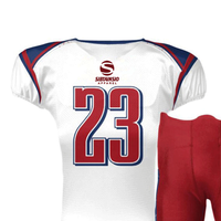 Uniforme de football américain de qualité supérieure, prix abordable, équipement d'origine, respirant.