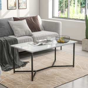 Mesa de Centro de Metal de Diseño Personalizado para Sala de Estar, Decoración del Hogar - Product Image 4