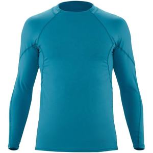 Maillot de bain à manches longues pour homme, protection solaire UPF 50+, anti-UV, séchage rapide, compression, sous-vêtement pour le surf, la natation et la plongée avec tuba - Product Image 1