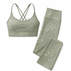 Conjuntos de Yoga de 2 Piezas, Ropa Deportiva, Ropa para Ejercicio, Gimnasio, Entrenamiento, Conjuntos de Yoga Sin Costuras, Servicios OEM, Conjuntos de Yoga al por Mayor - Product Image 6