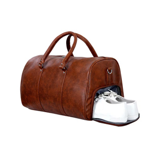 Bolsa de Viaje Diseñada para Compradores de Negocios, Amplio Espacio de Almacenamiento, Cuero Genuino, Construcción Impermeable, Artículos de Aseo Personalizados OEM - Product Image 1
