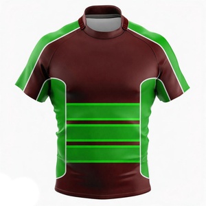 Camiseta de rugby de diseño nuevo y personalizado de alta calidad, camiseta de rugby deportiva con nombre y números de equipo personalizados de primera calidad - Product Image 2
