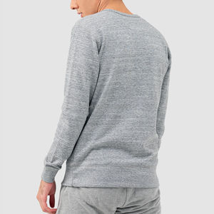 Sweat-shirts à col rond pour hommes 2026, poids lourd, en molleton épais, avec logo personnalisé et motif imprimé en marque propre pour l'hiver - Product Image 6