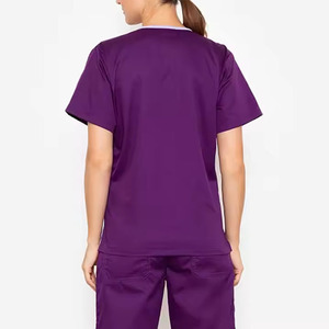 Anti Wrinkle Woman <b>Uniform</b> <b>Scrub</b> Breathable Professional Stylish Durable Fabric Lightweight Woman <b>Uniform</b> <b>Scrub</b> With Best Price - Product Image 2