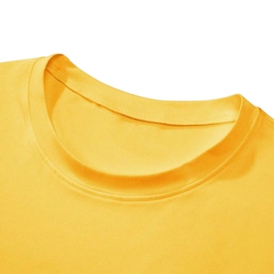 Mens <b>Yellow</b> Sleeveless Muscle <b>Tank</b> <b>Top</b> Crew Neck Loose Fit Casual Summer Gym Workout Fitness Streetwear Breathable 100% Cotton - Product Image 3