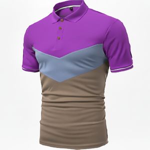 Nouveaux polos pour hommes 2026 en gros – Polo homme tendance en mélange de coton, manches courtes, coupe ajustée, confortable pour l'été - Product Image 3