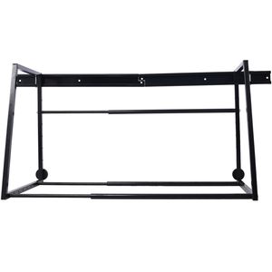 Étagère murale de garage noire réglable et robuste pour le stockage de plusieurs pneus – Étagères de garage haut de gamme - Product Image 1