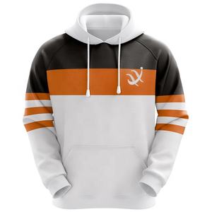 Sudadera con capucha de algodón multicolor para hombre de alta calidad con logotipo impreso bordado cuello polar de invierno - Product Image 2