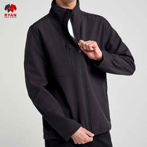 Veste Softshell de Qualité Supérieure pour Hommes Fermeture Éclair Tissu Respirant avec Logo Personnalisé - Product Image 1